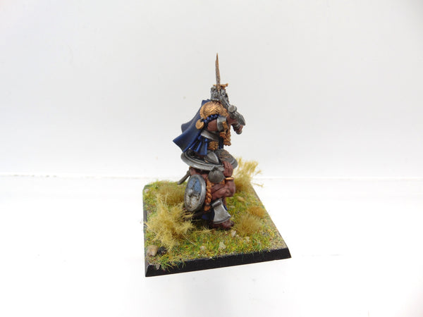 Dwarf Lord on Shieldbearers / Thangrim Firebeard from Karag Dum