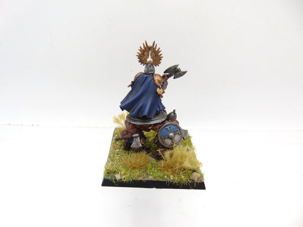 Dwarf Lord on Shieldbearers / Thangrim Firebeard from Karag Dum