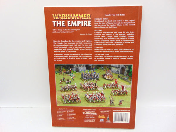 Warhammer Armies The Empire