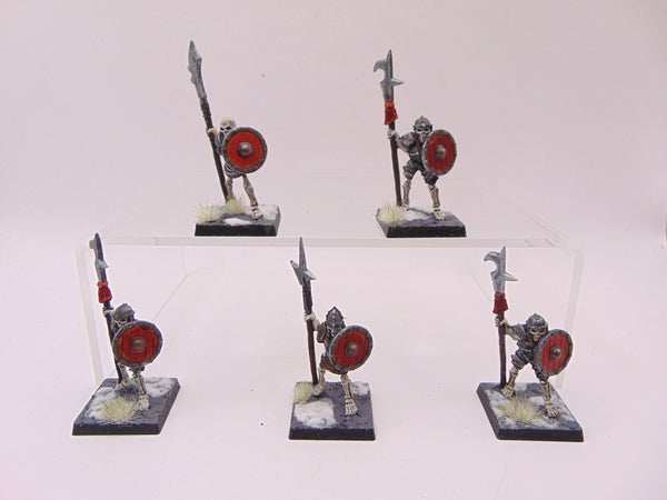 Armoured Skeletons - Halberd