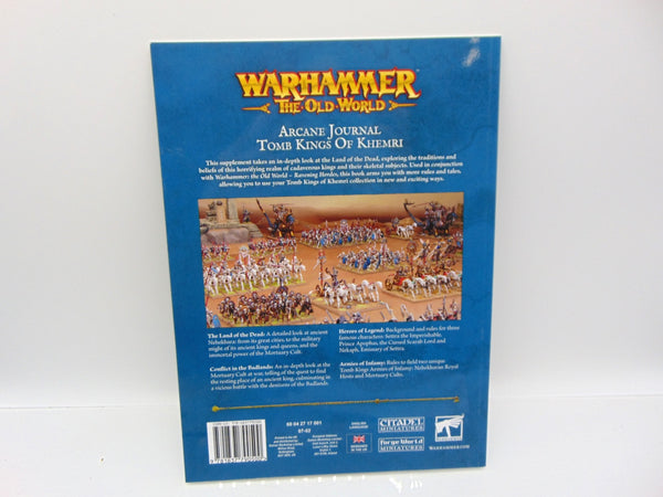 Arcane Journal Tomb Kings of Khemri