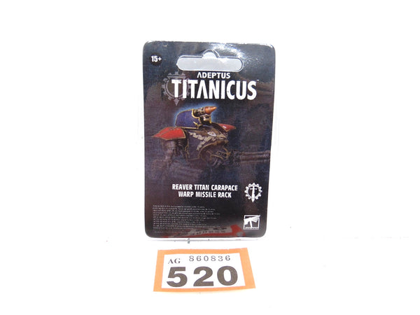 Adeptus Titanicus Reaver Titan Carapace Warp Missile Rack