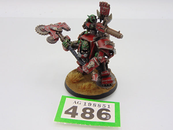 Ork Warboss in Mega Armour