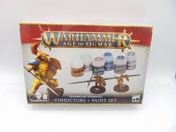 Stormcast Eternals Vindictors + Paint Set