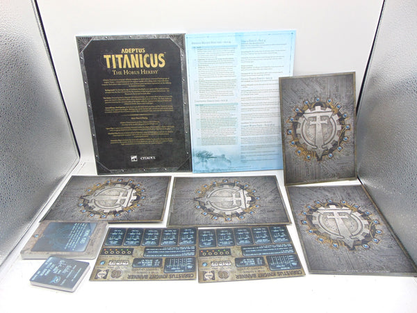 Adeptus Titanicus The Horus Heresy Rulebook Cards & Terminals