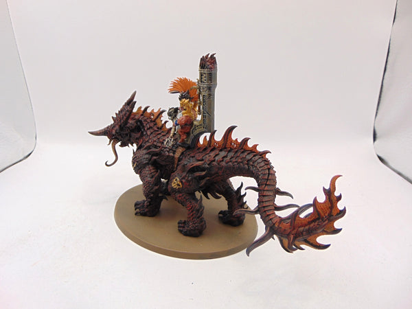 Auric Runefather on Magmadroth