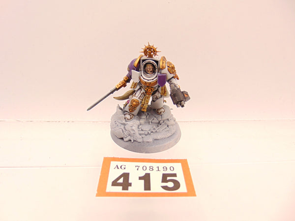 Captain in Terminator Armour