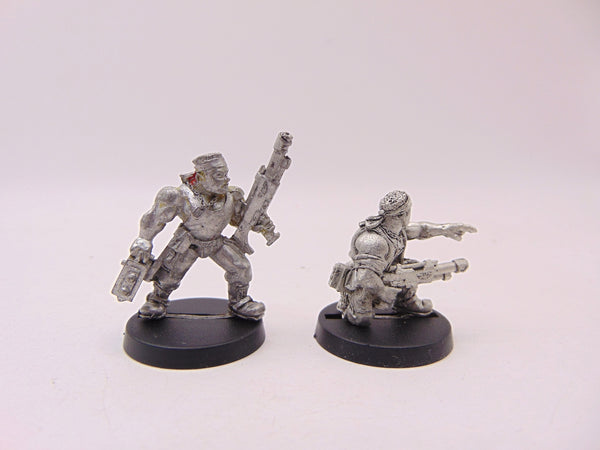 Catachan Lascannon Team