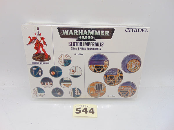 Sector Imperialis 25mm & 40mm Round Bases