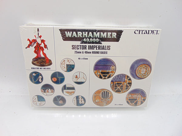 Sector Imperialis 25mm & 40mm Round Bases