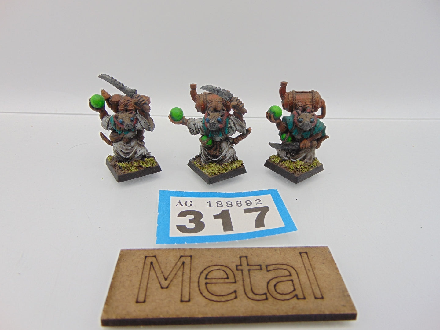 Acolyte Globadiers - Skaven - WARHAMMER AGE OF SIGMAR / CITADEL Acolyte Globadiers - Skaven - WARHAMMER AGE OF SIGMAR / CITADEL