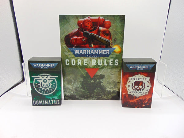 Warhammer 40,000 11th Edition Core Rule Book, Chapter Approved and Dominatus decks