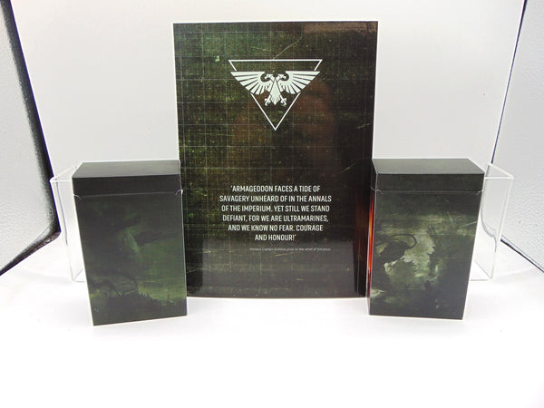 Warhammer 40,000 11th Edition Core Rule Book, Chapter Approved and Dominatus decks