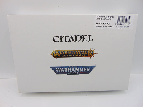 Rat Ogres, Giant Rats & Packmasters