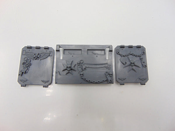 Black Templars Rhino Doors