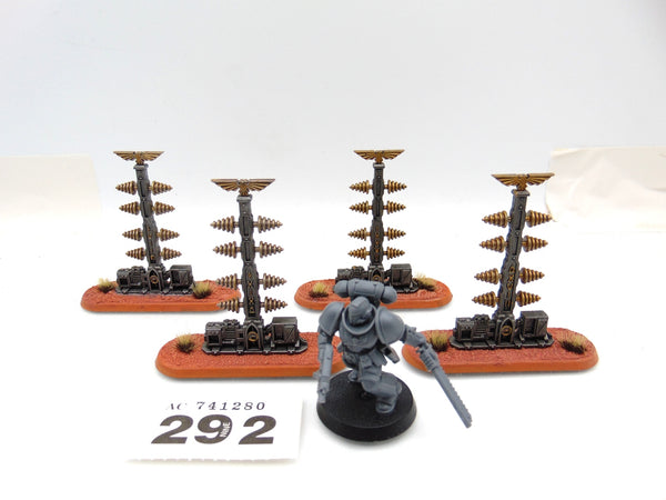 Battle for Macragge Scenery Pylons / Force field generators