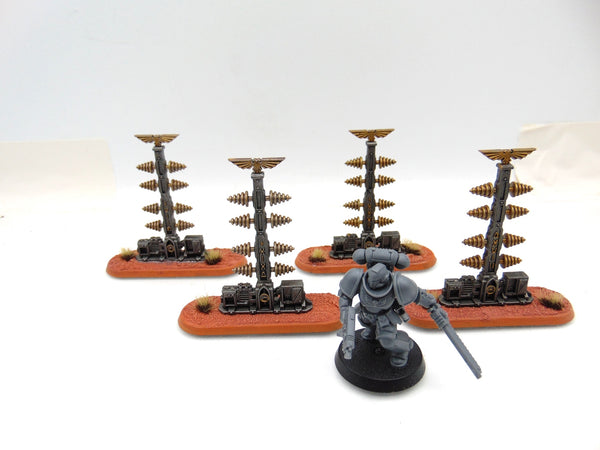 Battle for Macragge Scenery Pylons / Force field generators