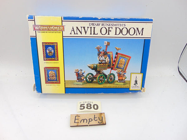 Anvil of Doom - EMPTY BOX