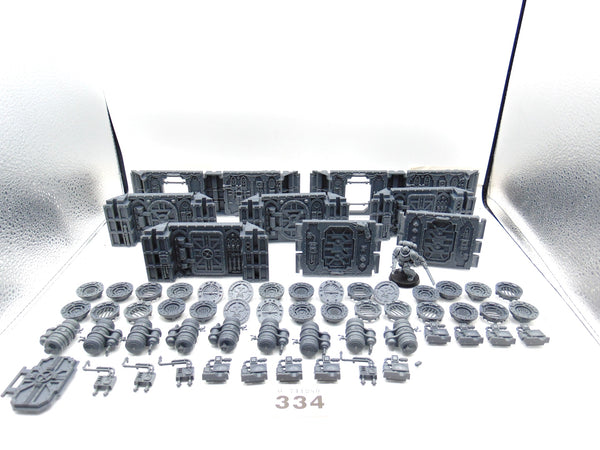 Necromunda Into the Dark / Boarding Actions -  Doors Pipes Tanks Consols