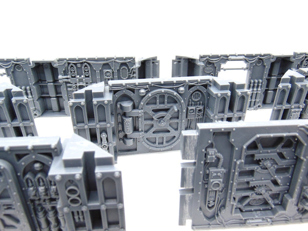 Necromunda Into the Dark / Boarding Actions -  Doors Pipes Tanks Consols