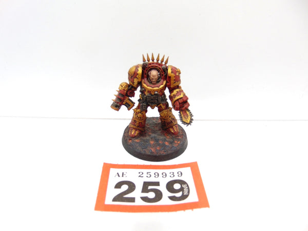 Azrakh the Annihilator, World Eaters Chaos Terminator