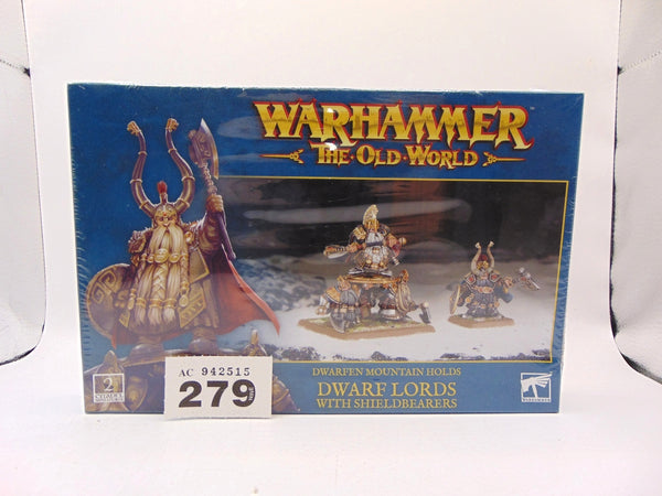 Dwarf Lords with Shieldbearers