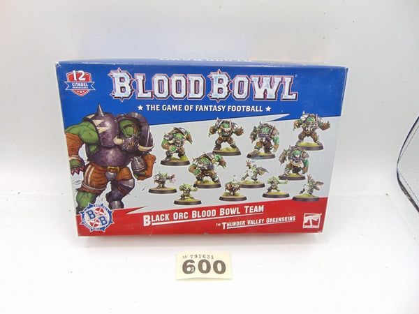 Black Orc Blood Bowl Team: The Thunder Valley Greenskins