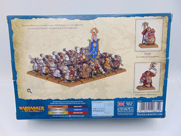Dwarf Hammerers / Longbears