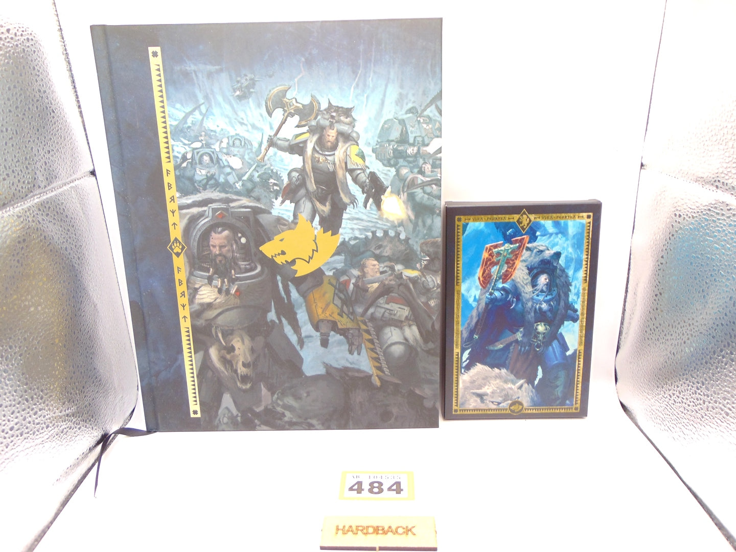 Space Wolves Limited Model Limited Edition Codex Supplement and Cards Space Wolves 40K 10th Editi ...