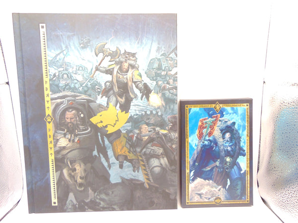 Limited Edition Codex Supplement and Cards Space Wolves 40K 10th Edition