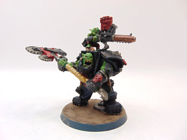 Ork Warboss in Mega Armour