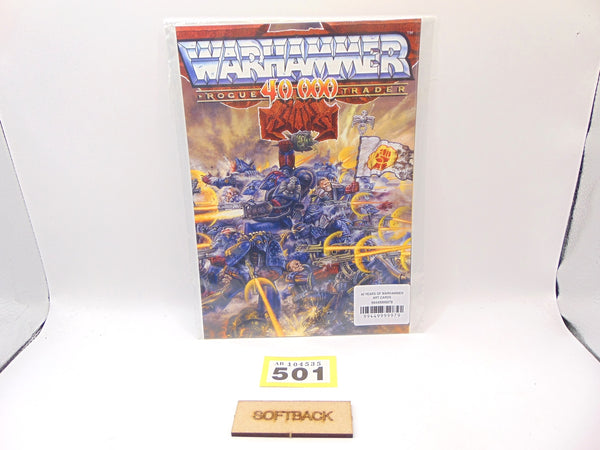40 years of Warhammer 40,000 Art Cards.