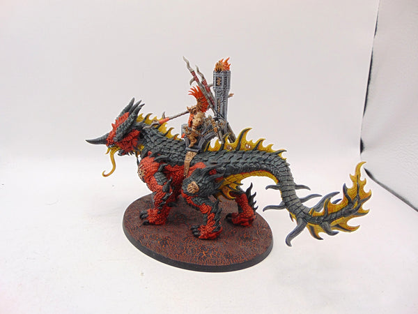 Auric Runefather on Magmadroth