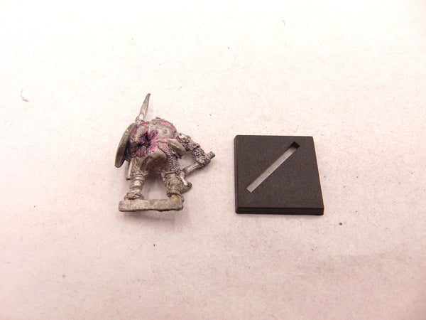 N11 Giant Black Orc Axe and Spear