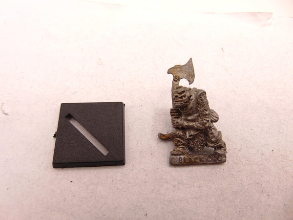 N11 Giant Black Orc Poleaxe