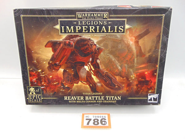 Legions Imperialis: Reaver Battle Titan with Melta Cannon and Chainfist