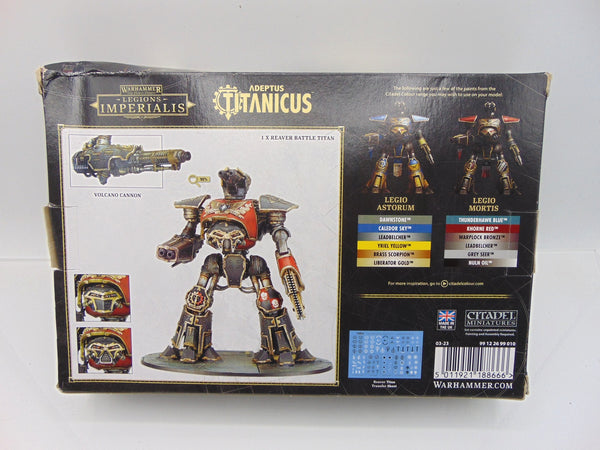 Legions Imperialis: Reaver Battle Titan with Melta Cannon and Chainfist