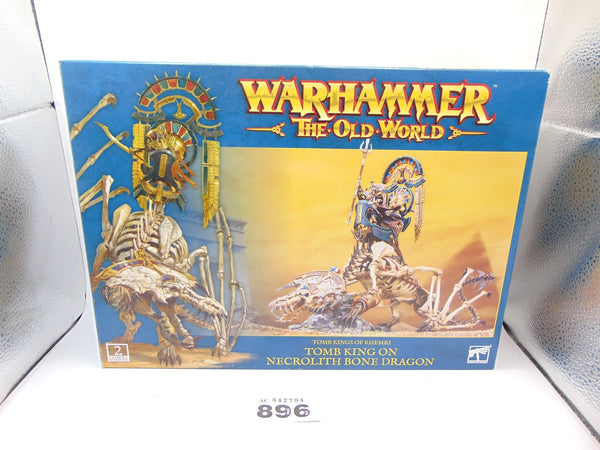 Tomb King / Liche Priest on Necrolith Bone Dragon