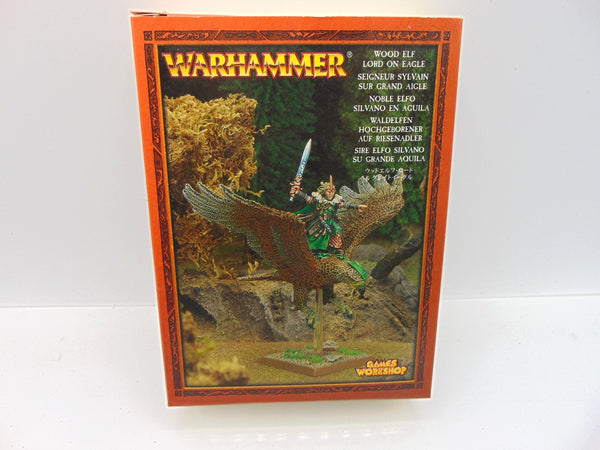 Wood Elf Lord on Eagle