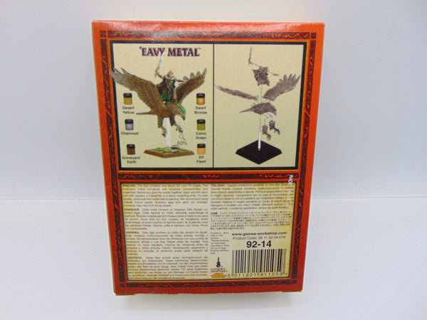 Wood Elf Lord on Eagle
