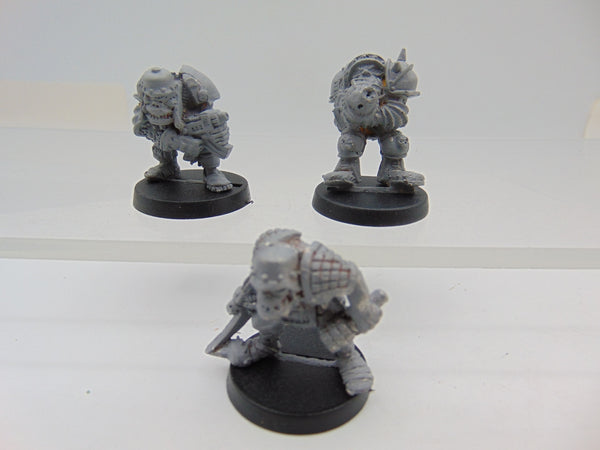 Space Orks Evilgrin Ironbonce , Warboss with Plasma and Bolta Stickkbomb