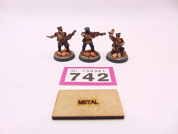 Mordian Irong Guard Troopers & Lascannon Team Member