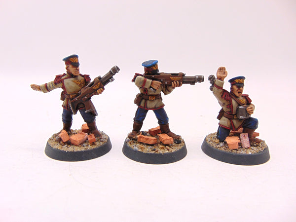Mordian Irong Guard Troopers & Lascannon Team Member