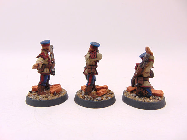 Mordian Irong Guard Troopers & Lascannon Team Member