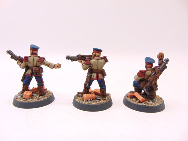 Mordian Irong Guard Troopers & Lascannon Team Member