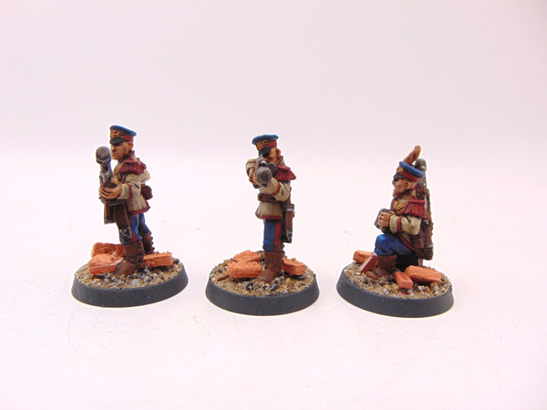Mordian Irong Guard Troopers & Lascannon Team Member