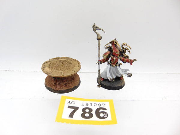 Exalted Sorcerer on Disc of Tzeentch