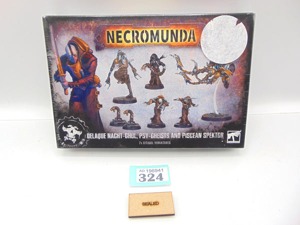 Delaque Nacht-Ghul, Psy-Gheists and Piscean Spektor