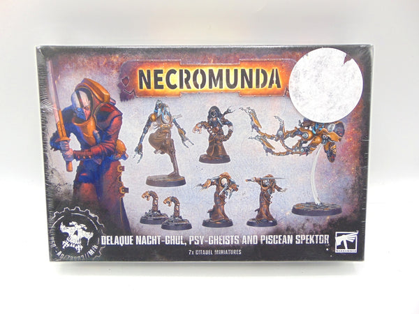 Delaque Nacht-Ghul, Psy-Gheists and Piscean Spektor