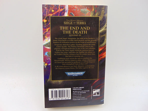 The End and The Death Volume III